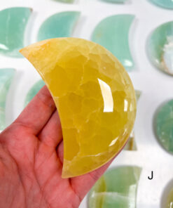 Lemon Calcite moon