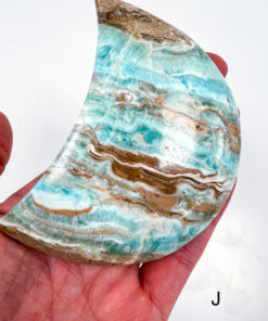 Blue Aragonite moon