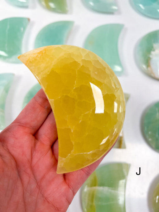 Lemon Calcite moon