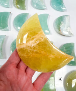 Lemon Calcite moon