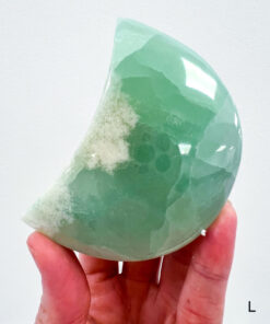 Pistachio Calcite moon