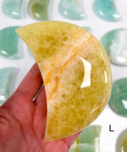 Lemon Calcite moon