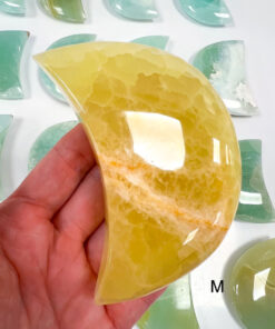 Lemon Calcite moon