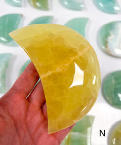 Lemon Calcite moon