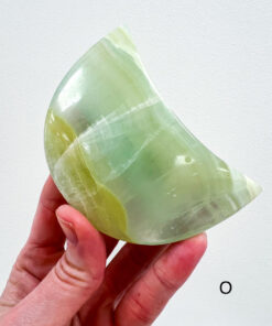 Pistachio Calcite moon