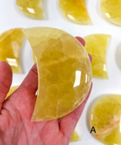 Lemon Calcite moon