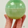 Pistachio Calcite sphere