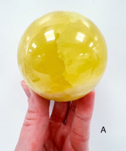 Lemon Calcite sphere