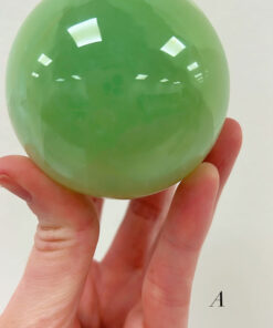 Pistachio Calcite sphere