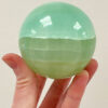 Pistachio Calcite sphere