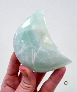 Pistachio Calcite moon