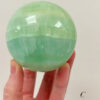 Pistachio Calcite sphere