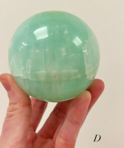 Pistachio Calcite sphere