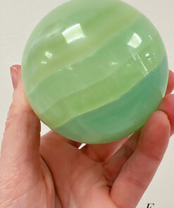 Pistachio Calcite sphere