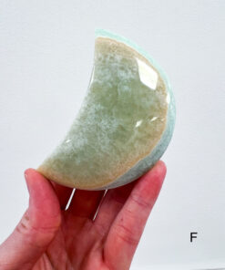 Pistachio Calcite moon