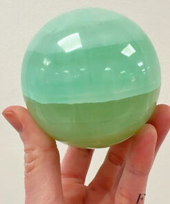 Pistachio Calcite sphere