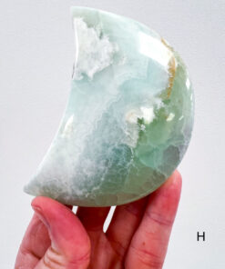 Pistachio Calcite moon