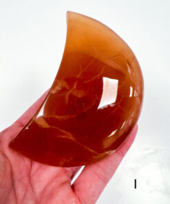 Honey Calcite moon