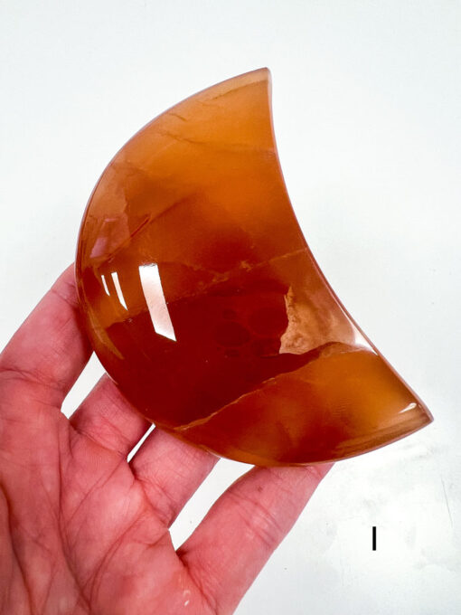 Honey Calcite moon