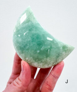 Pistachio Calcite moon