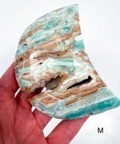 Blue Aragonite moon