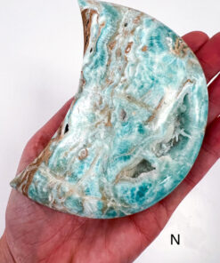 Blue Aragonite moon