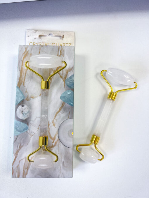 Clear Quartz face roller