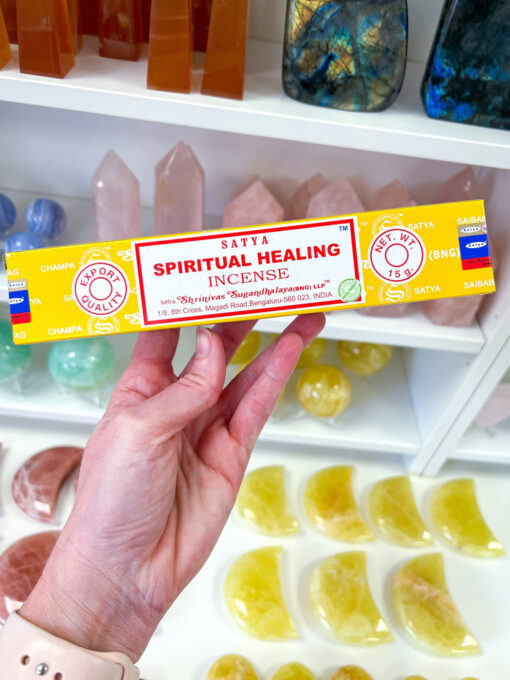 Satya Spiritual Healing incense stick pack