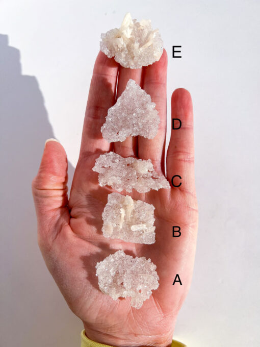 Snowflake Apophyllite crystals