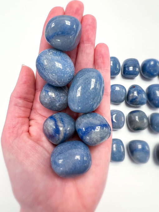 Dumortierite tumble