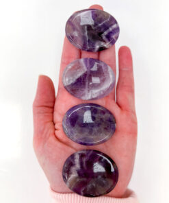 Dream Amethyst oval worry stone