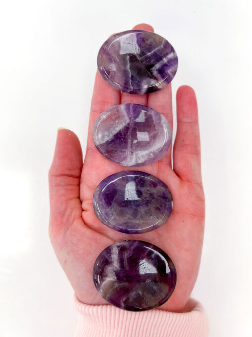 Dream Amethyst oval worry stone