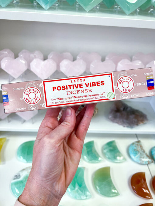 Satya Positive Vibes Incense Sticks Pack