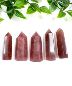 Strawberry Quartz point