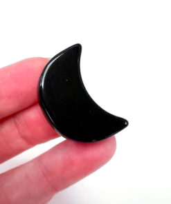 Black Obsidian moon