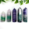 Silk Fluorite point