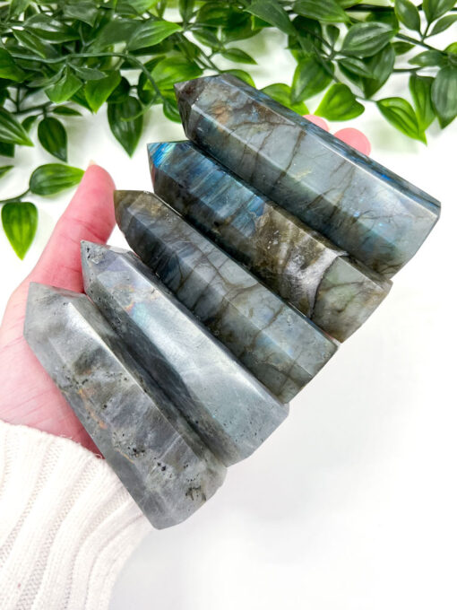 Labradorite point