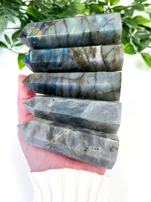 Labradorite point