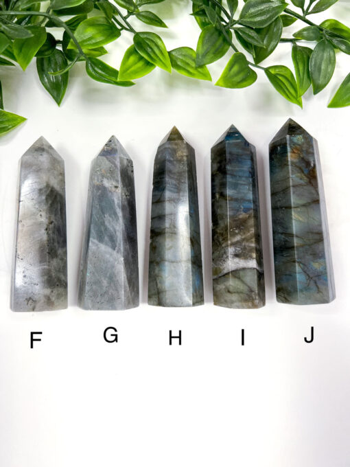 Labradorite point