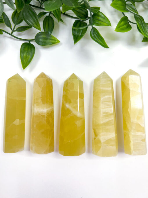 Lemon Calcite point