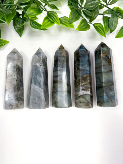 Labradorite point