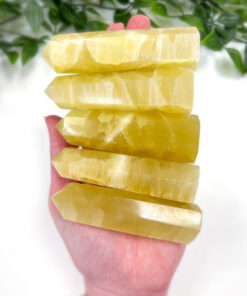 Lemon Calcite point