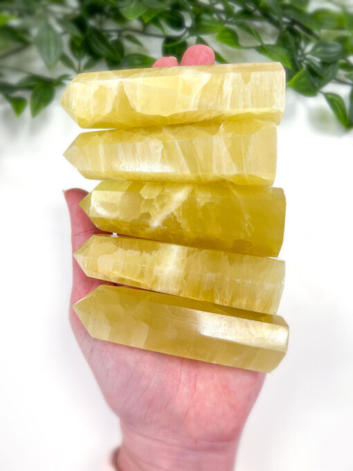 Lemon Calcite point