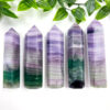 Silk Fluorite point