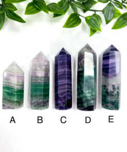 Silk Fluorite point