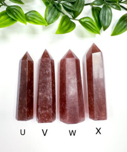 Strawberry Quartz point