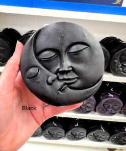 Sun and Moon Face Candle