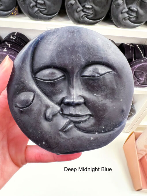 Sun and Moon Face Candle