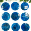 Blue Apatite Buttons