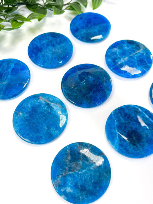 Blue Apatite Buttons